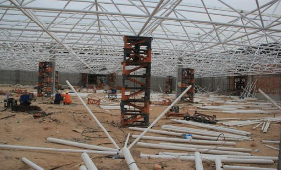 嘉峪关盘点钢结构网架装配的步履和相关关注变乱